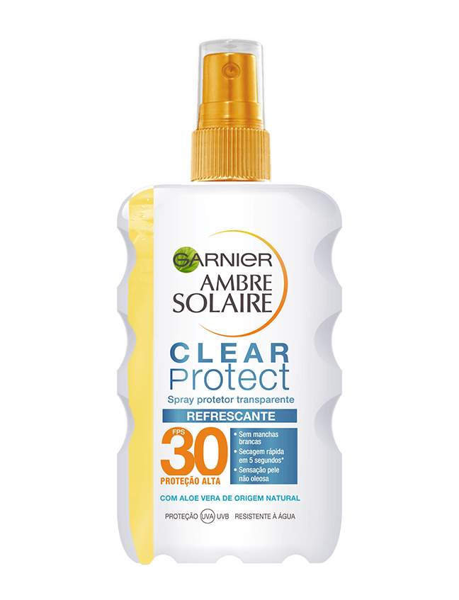 Proteção solar Clear Protect Spray